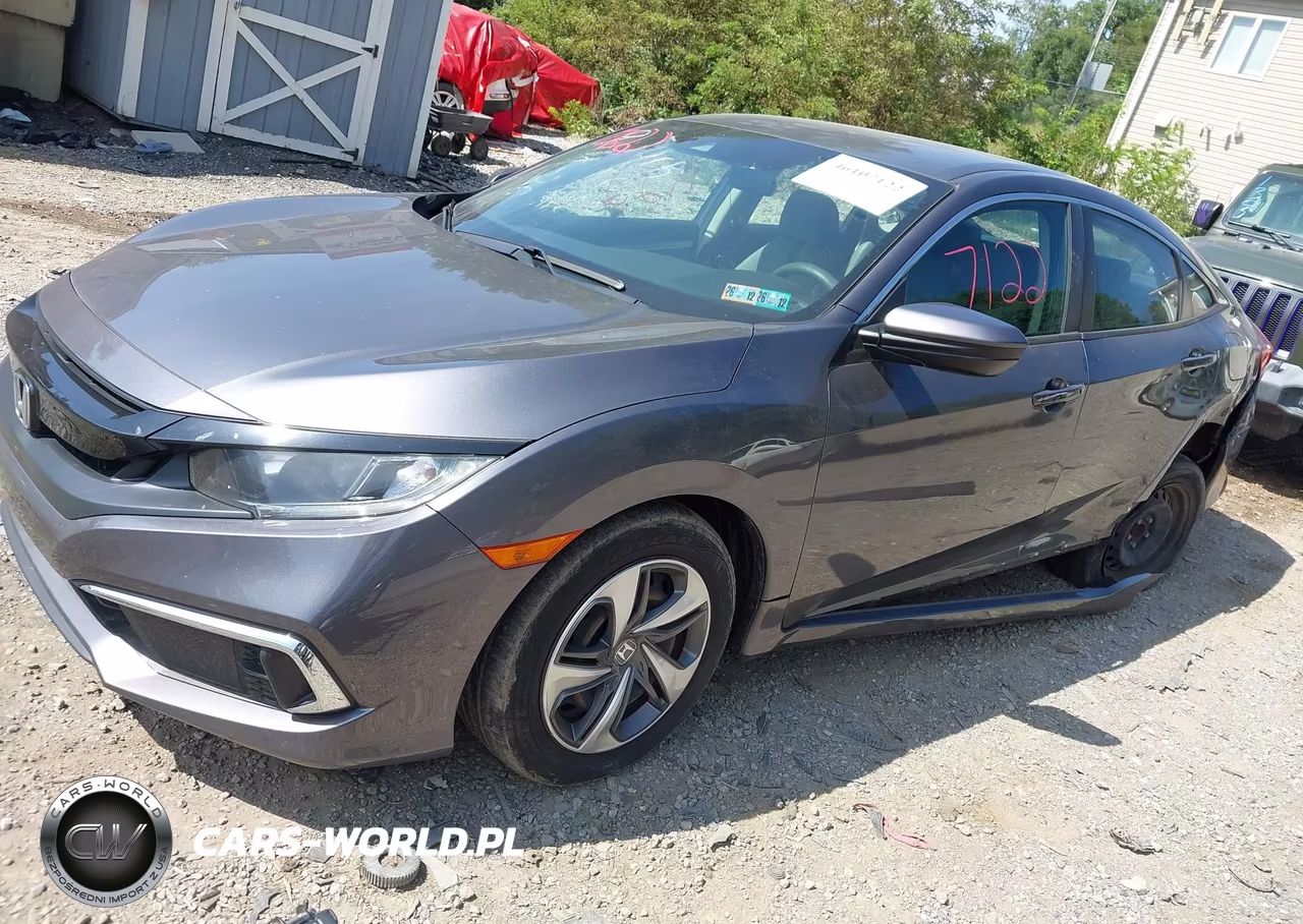 2019 Honda Civic Lx VIN:2HGFC2F66KH576331 - 2