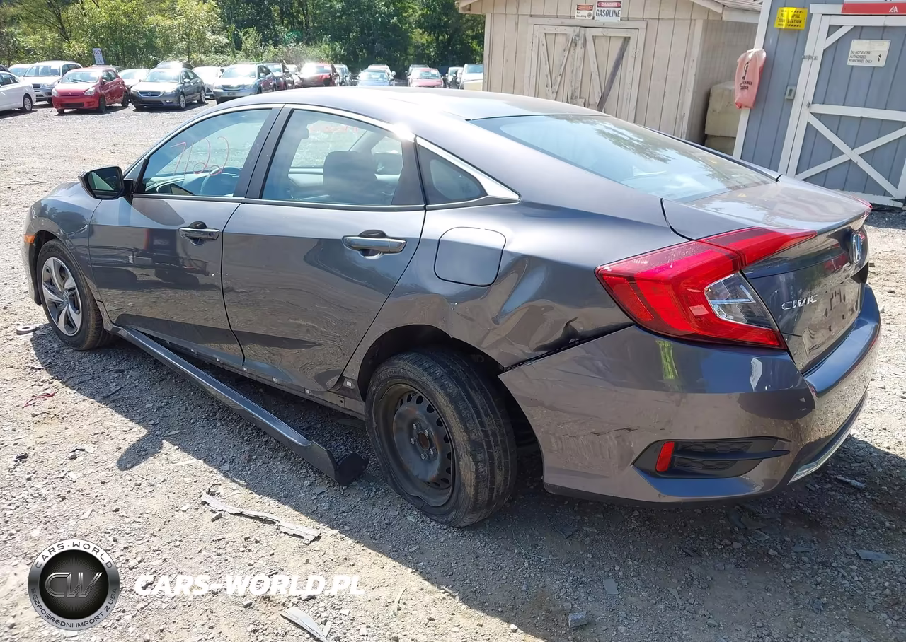 2019 Honda Civic Lx VIN:2HGFC2F66KH576331 - 3