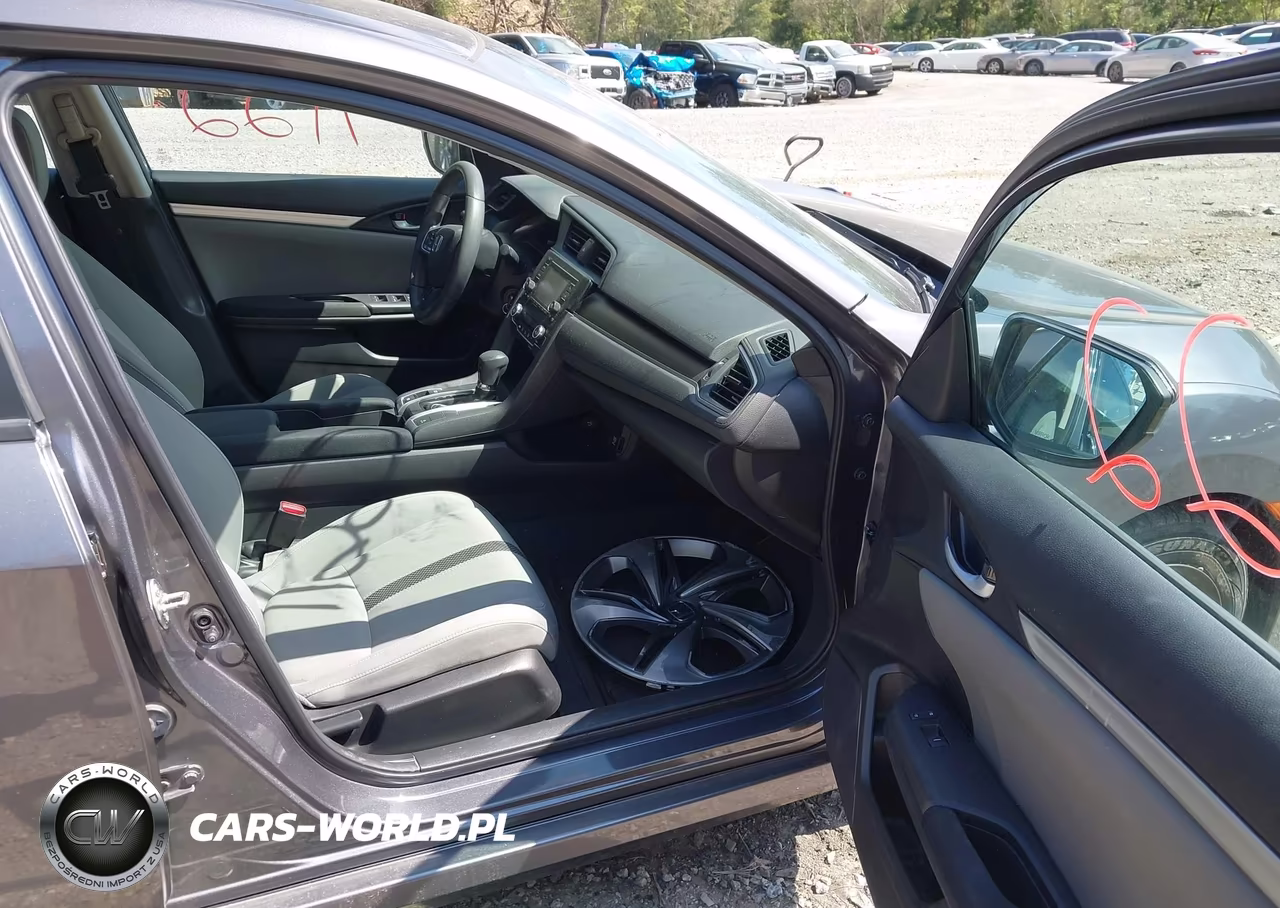 2019 Honda Civic Lx VIN:2HGFC2F66KH576331 - 5