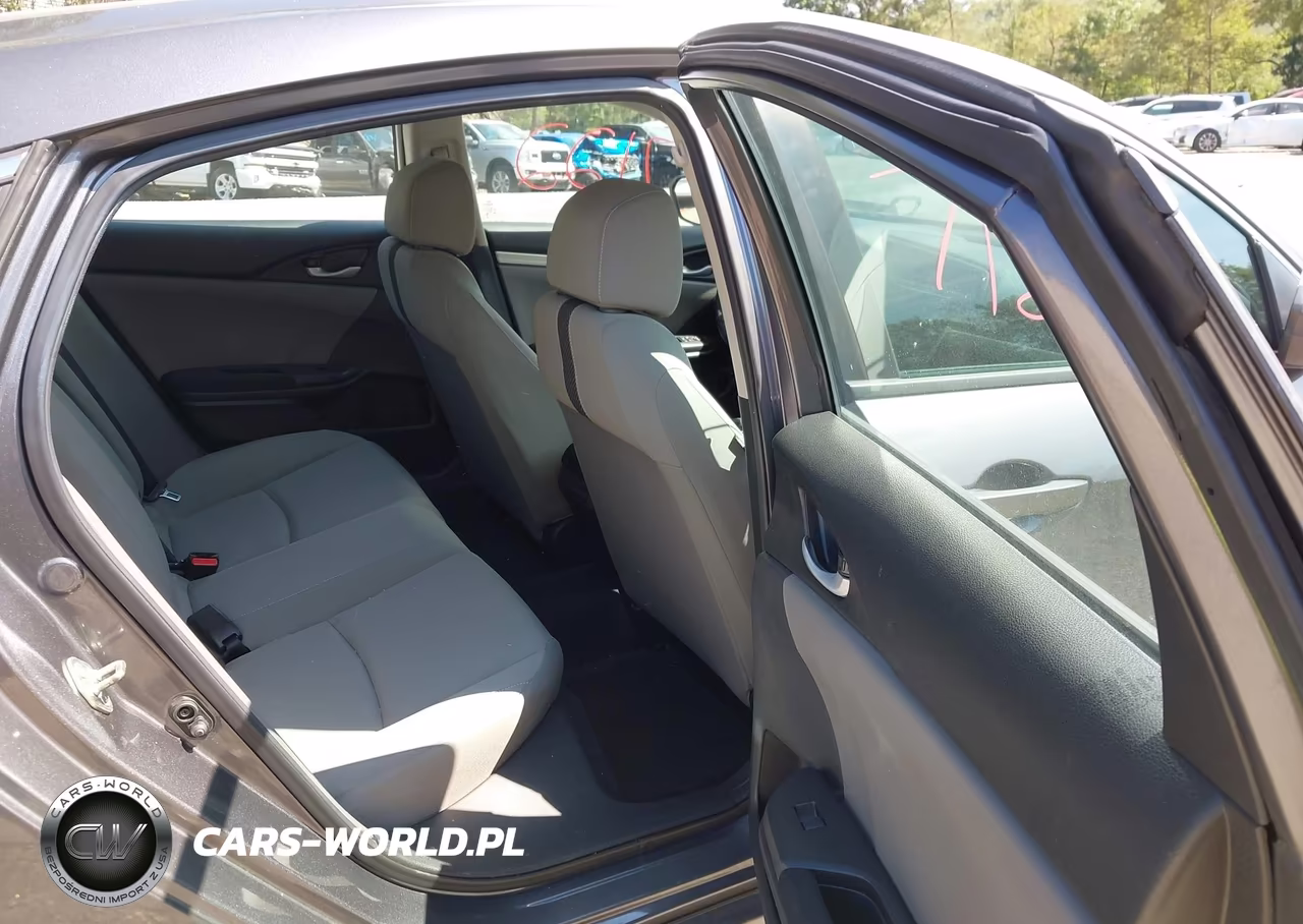 2019 Honda Civic Lx VIN:2HGFC2F66KH576331 - 8