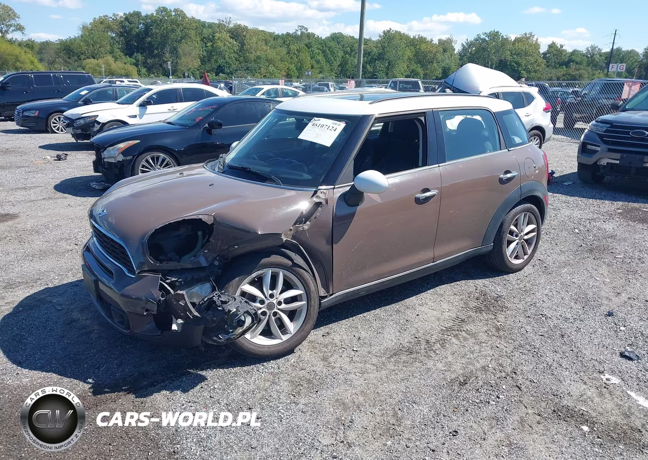 2011 Mini Cooper S Countryman VIN:WMWZC5C51BWL53668 - 2