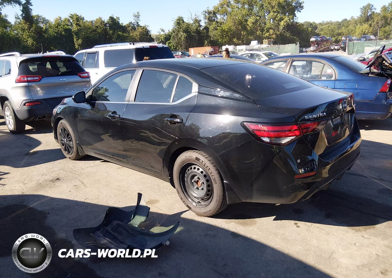 2024 Nissan Sentra S Xtronic Cvt VIN:3N1AB8BV2RY295355 - 3