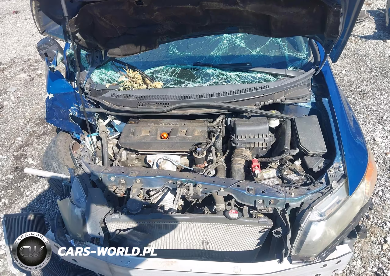 2012 Honda Civic Lx VIN:19XFB2F58CE321606 - 10