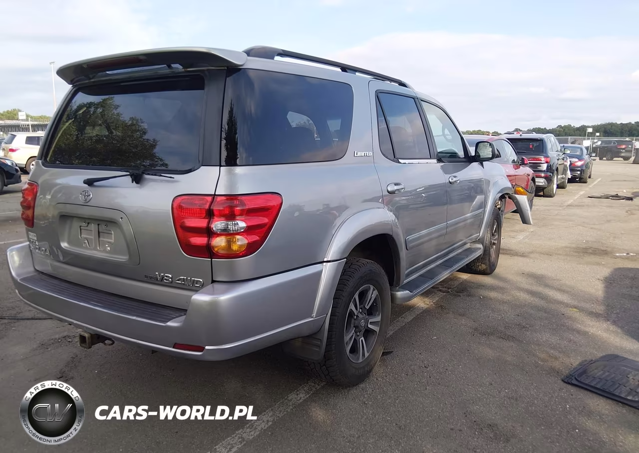 2001 Toyota Sequoia Limited V8 VIN:5TDBT48A115002701 - 4