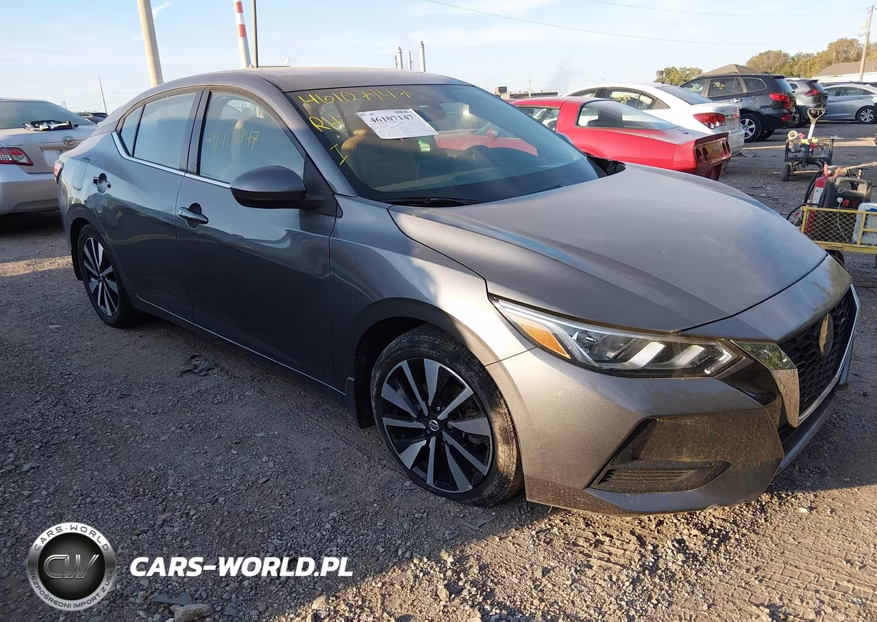 2021 Nissan Sentra Sv Xtronic Cvt VIN:3N1AB8CV2MY251685 - 1