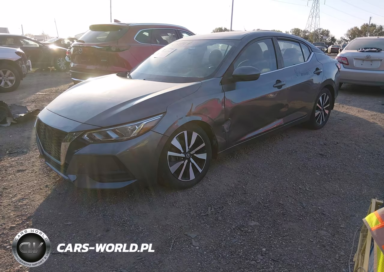 2021 Nissan Sentra Sv Xtronic Cvt VIN:3N1AB8CV2MY251685 - 2