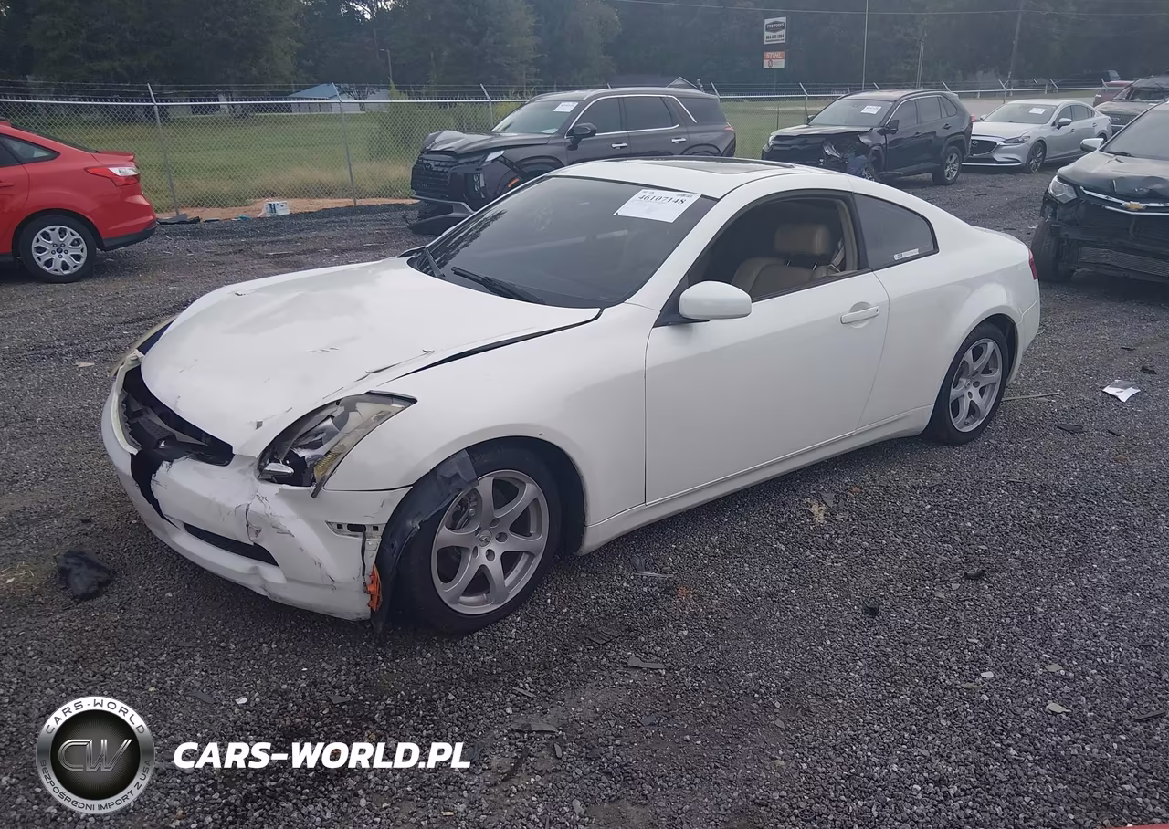 2005 INFINITI G35 VIN:JNKCV54EX5M400390 - 2