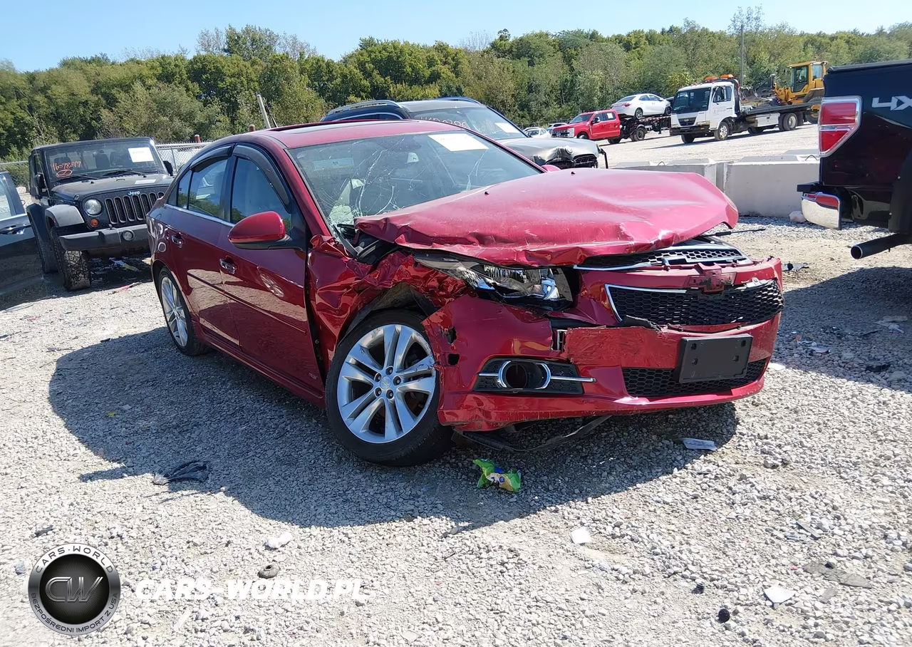 2014 Chevrolet Cruze Ltz VIN:1G1PG5SB6E7388770 - 1
