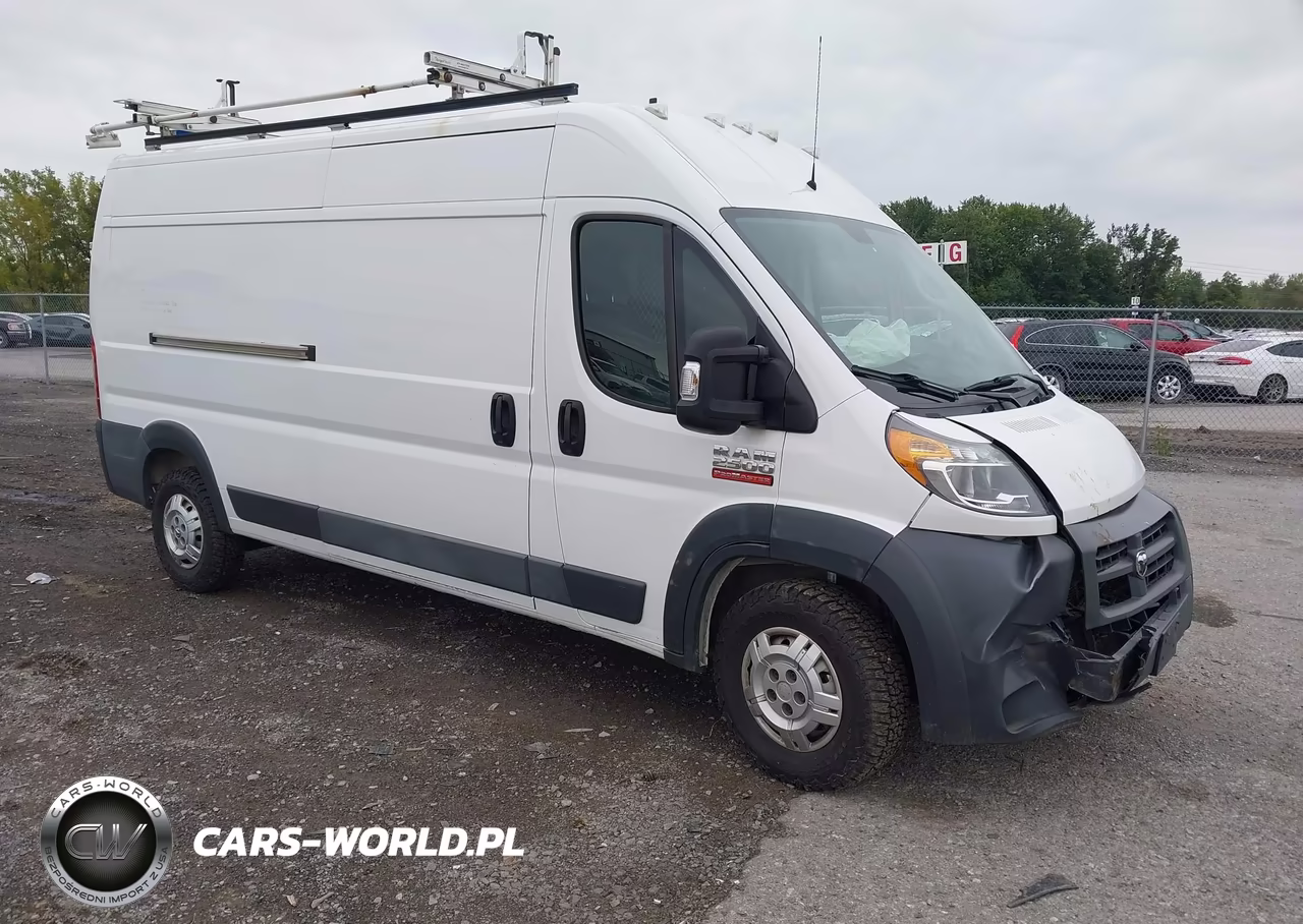 2018 Ram Promaster 2500 High Roof 159 Wb VIN:3C6TRVDG4JE161667 - 1