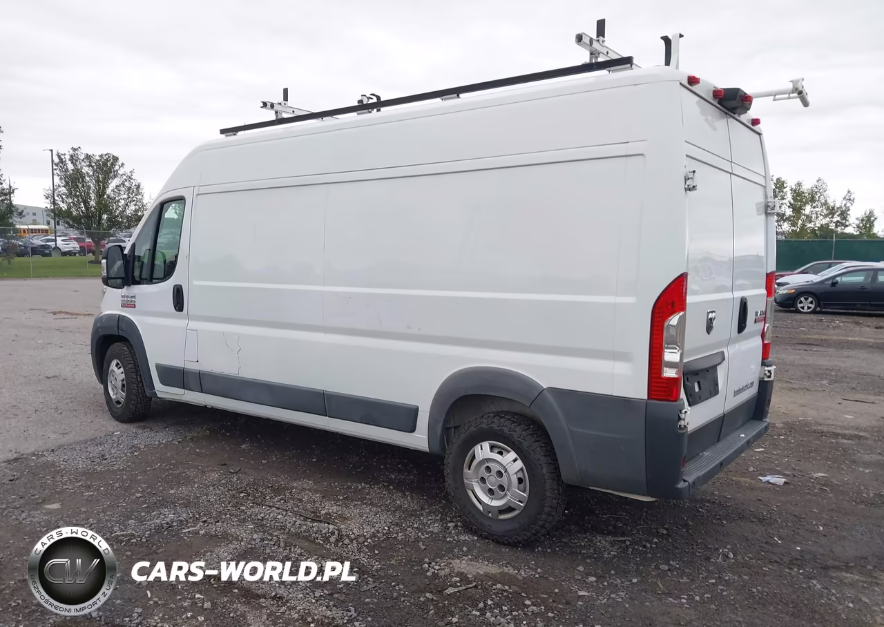 2018 Ram Promaster 2500 High Roof 159 Wb VIN:3C6TRVDG4JE161667 - 3