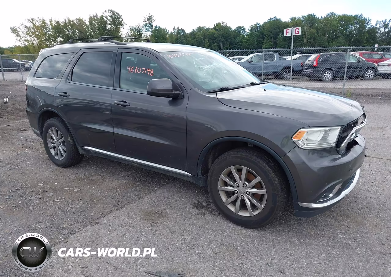 2017 Dodge Durango Sxt Awd