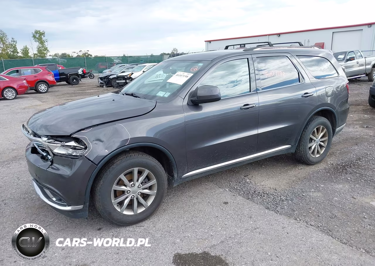 2017 Dodge Durango Sxt Awd VIN:1C4RDJAG1HC619441 - 2