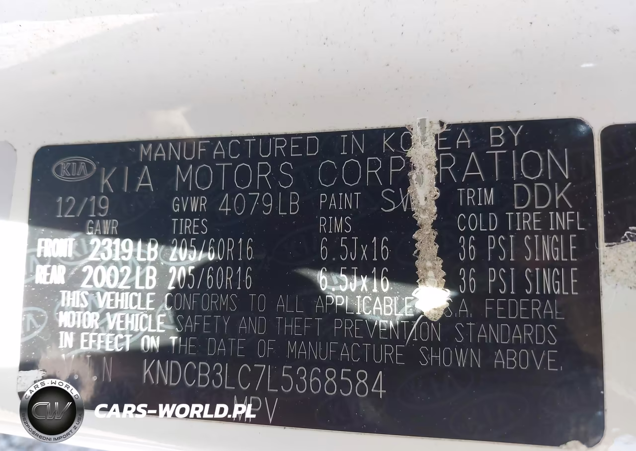 2020 Kia Niro Lx VIN:KNDCB3LC7L5368584 - 9