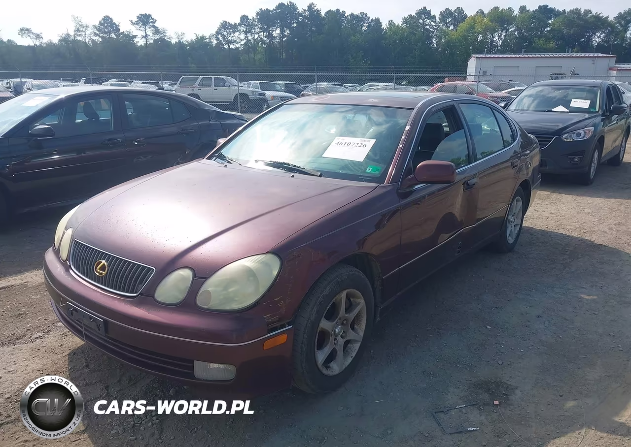 2001 Lexus Gs 300 Base (A5) VIN:JT8BD69S710143323 - 2