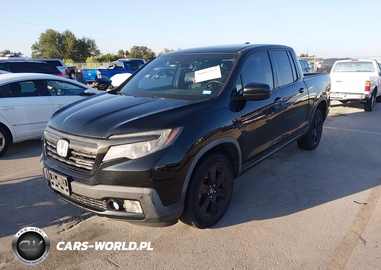 2017 Honda Ridgeline Black Edition VIN:5FPYK3F84HB035107 - 2
