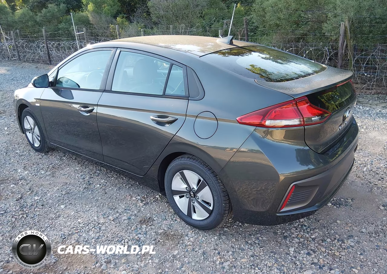 2020 Hyundai Ioniq Hybrid Blue VIN:KMHC65LC7LU217651 - 3