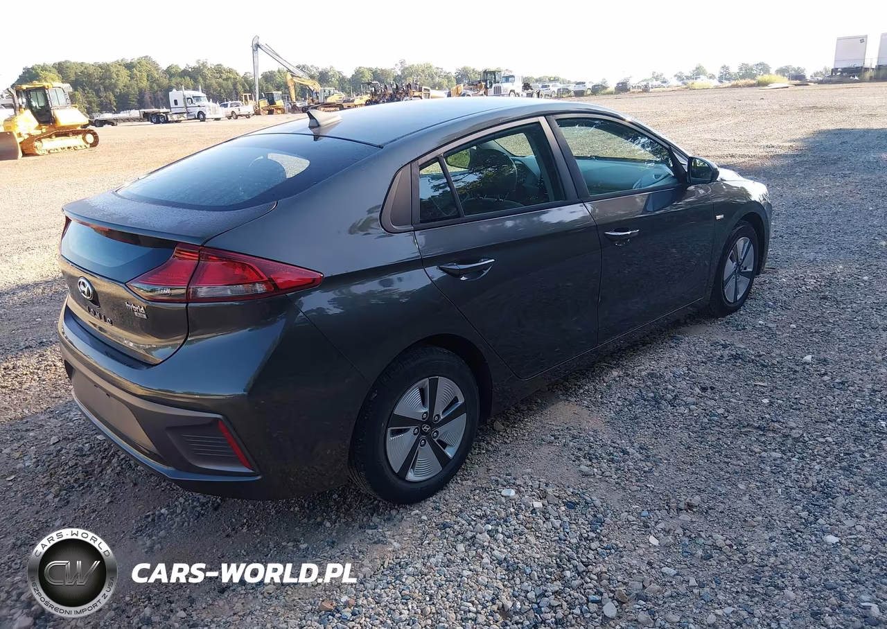2020 Hyundai Ioniq Hybrid Blue VIN:KMHC65LC7LU217651 - 4
