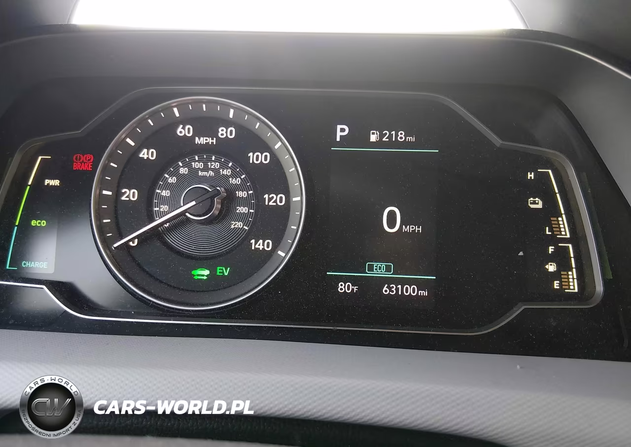 2020 Hyundai Ioniq Hybrid Blue VIN:KMHC65LC7LU217651 - 7