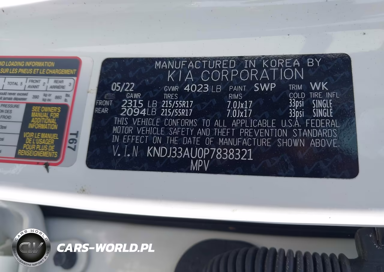 2023 Kia Soul Ex VIN:KNDJ33AU0P7838321 - 9