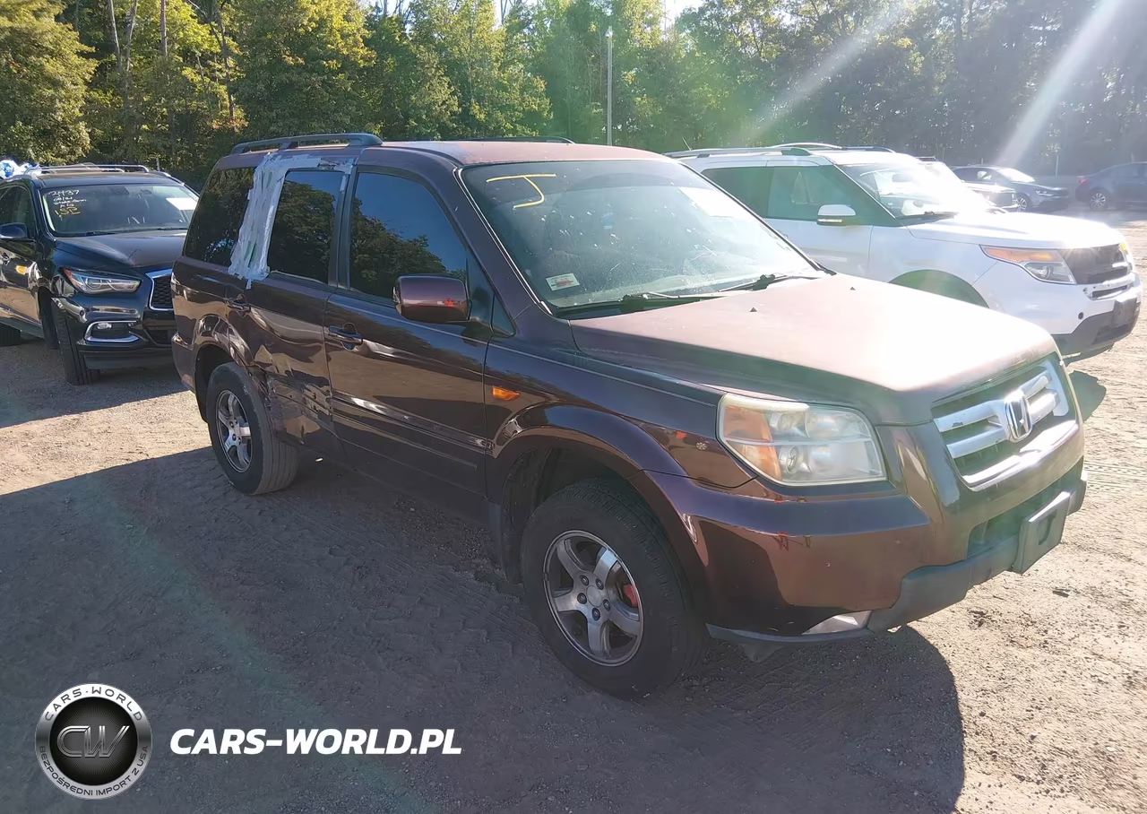 2007 Honda Pilot Ex VIN:5FNYF18447B000626 - 1