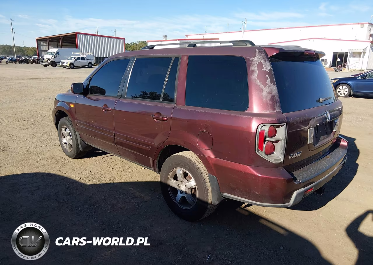 2007 Honda Pilot Ex VIN:5FNYF18447B000626 - 3