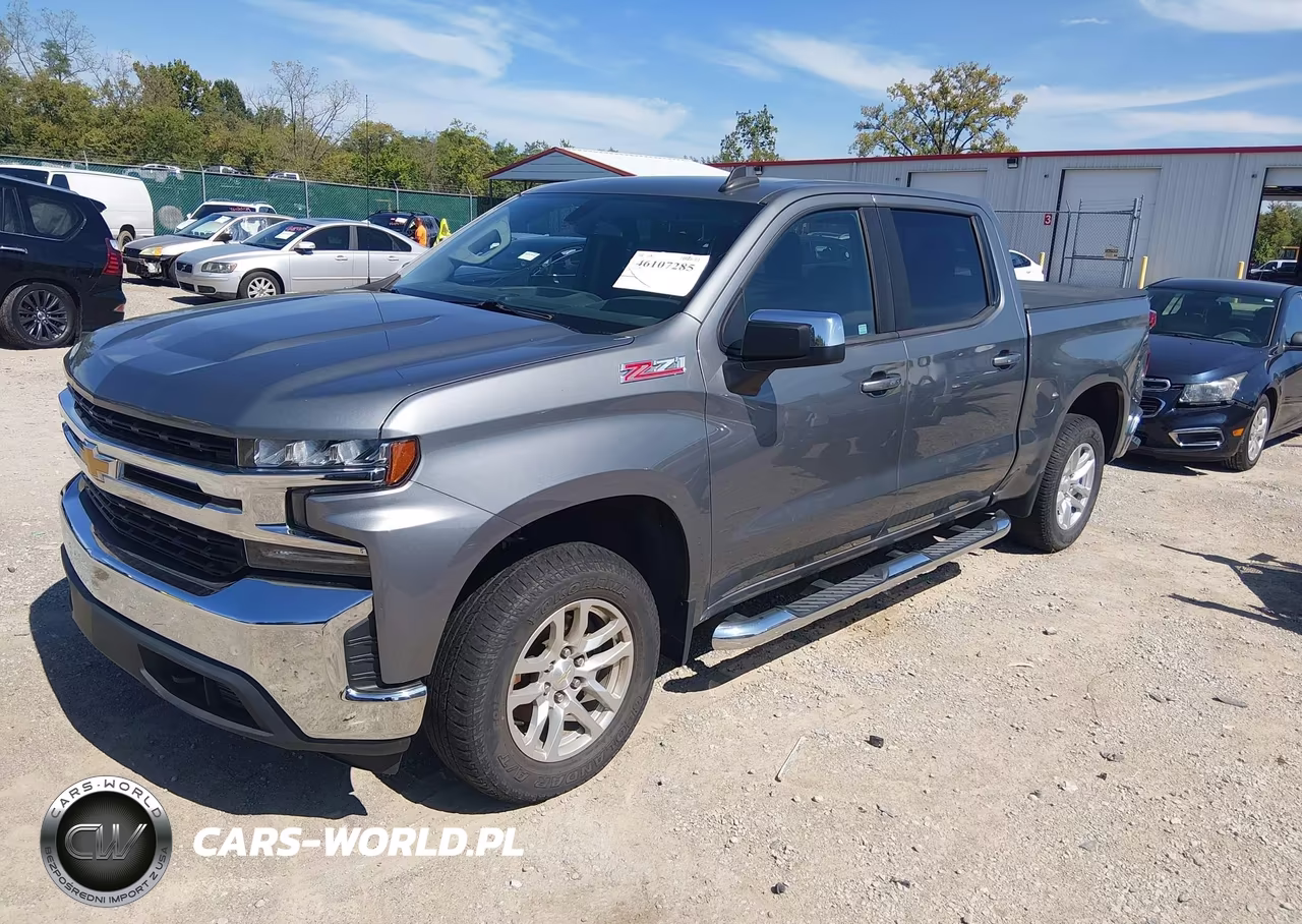 2021 Chevrolet Silverado 1500 4Wd Short Bed Lt VIN:3GCUYDED6MG152427 - 2