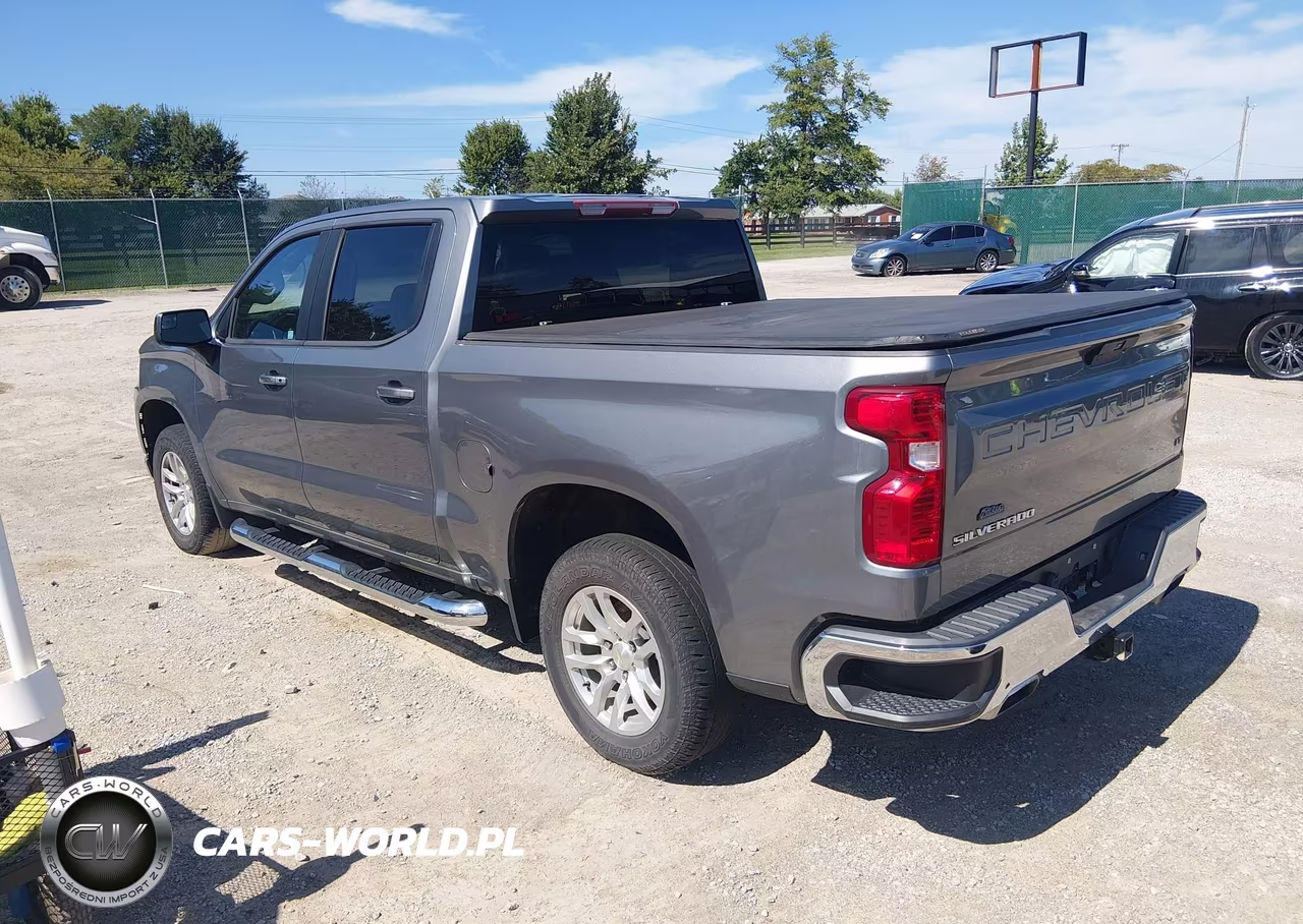 2021 Chevrolet Silverado 1500 4Wd Short Bed Lt VIN:3GCUYDED6MG152427 - 3