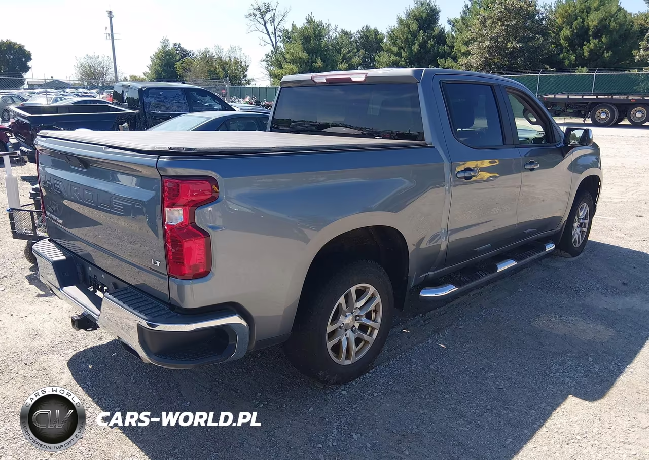 2021 Chevrolet Silverado 1500 4Wd Short Bed Lt VIN:3GCUYDED6MG152427 - 4