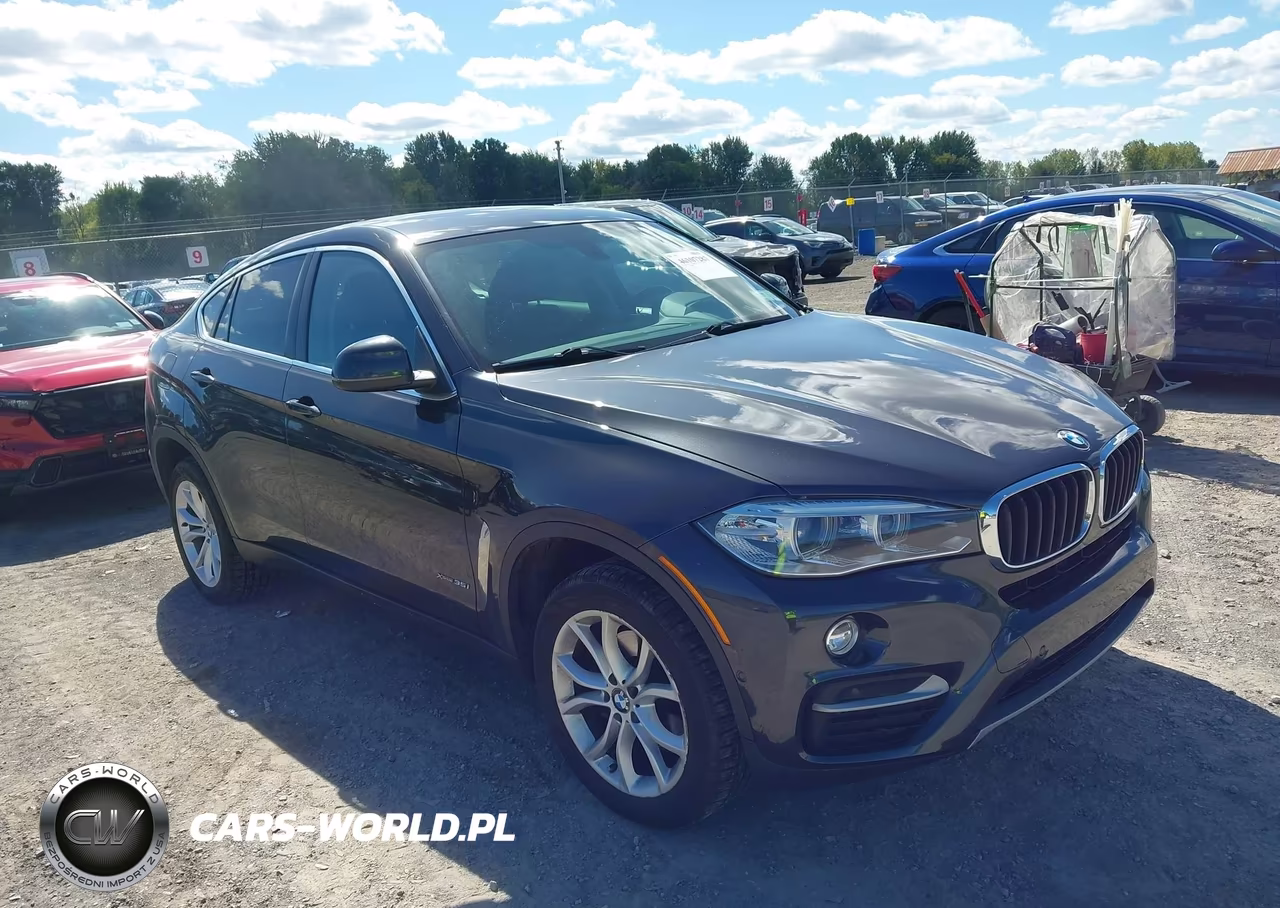 2016 BMW X6 xDrive35I VIN:5UXKU2C54G0N80894 - 1