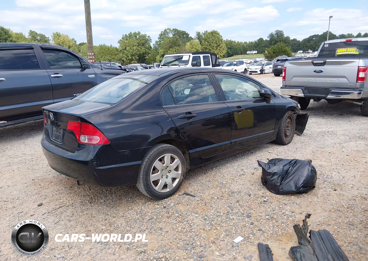2008 Honda Civic Lx VIN:1HGFA16528L043363 - 4
