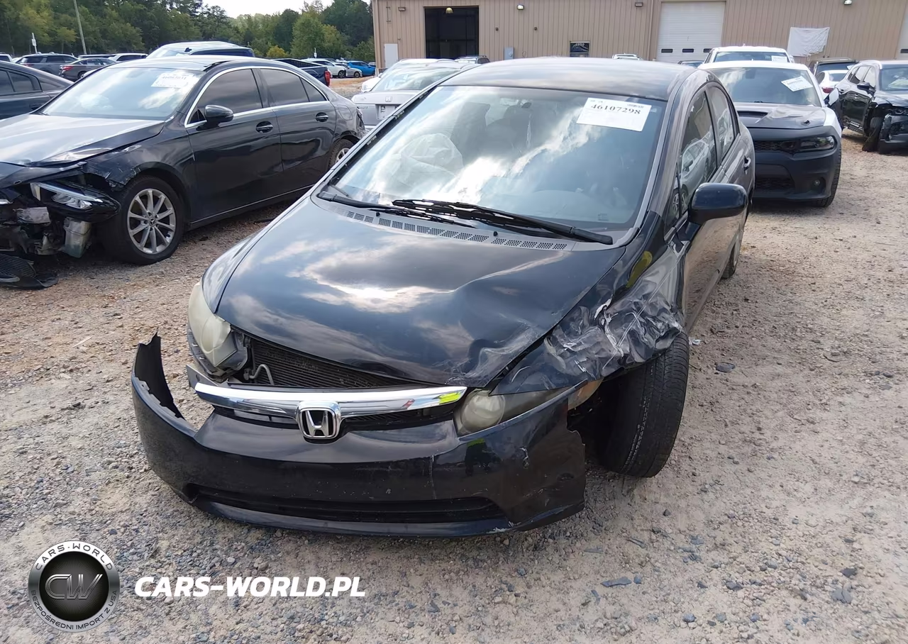 2008 Honda Civic Lx VIN:1HGFA16528L043363 - 6