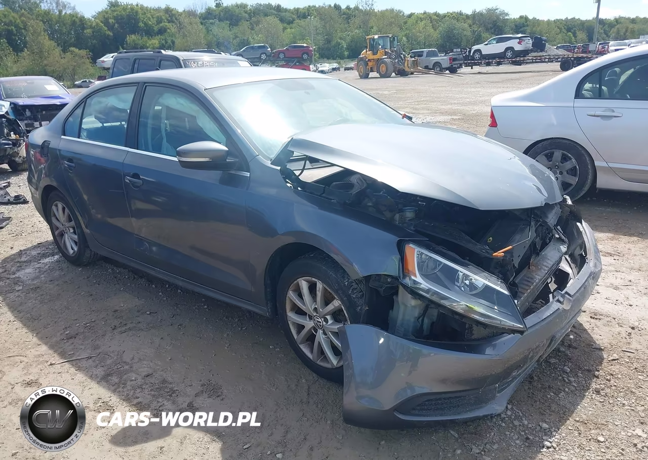 2014 VOLKSWAGEN JETTA SE VIN:3VWD17AJ4EM329378 - 1