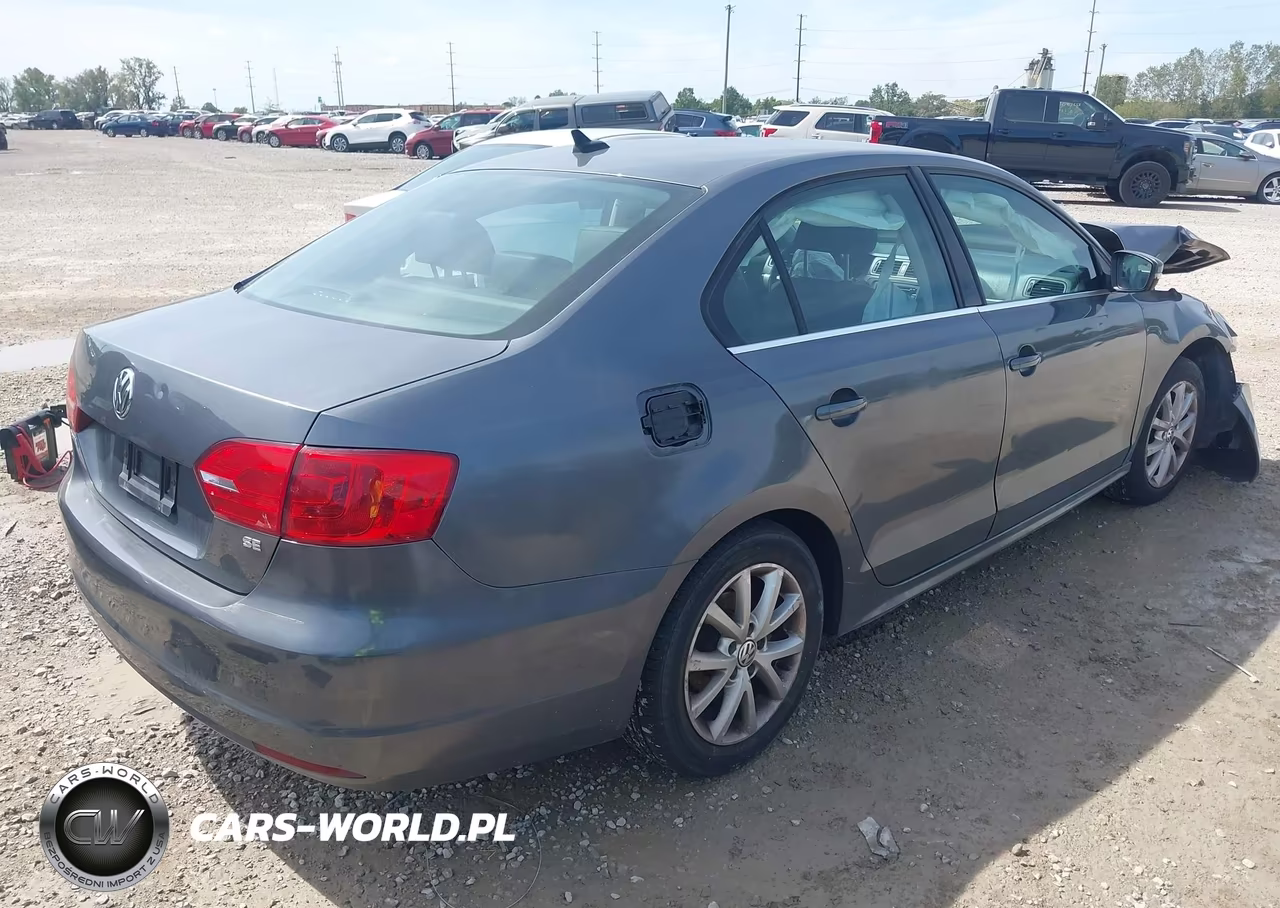2014 VOLKSWAGEN JETTA SE VIN:3VWD17AJ4EM329378 - 4