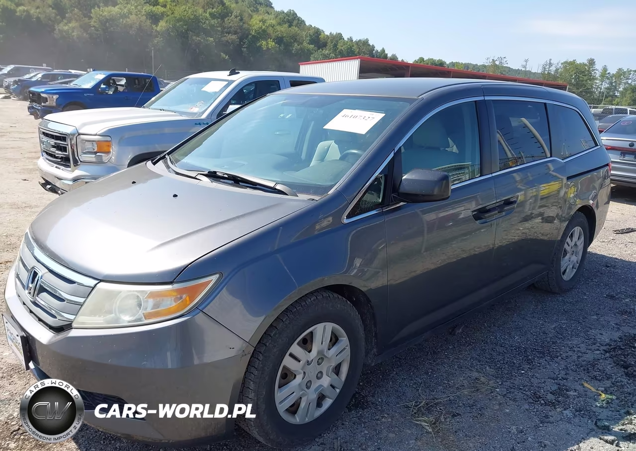 2013 Honda Odyssey Lx VIN:5FNRL5H29DB039114 - 2