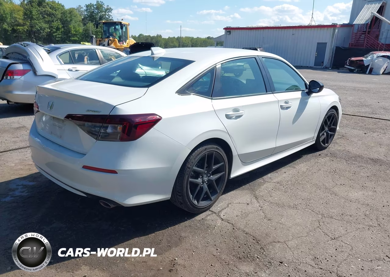 2025 Honda Civic Sport VIN:2HGFE2F57SH545526 - 4