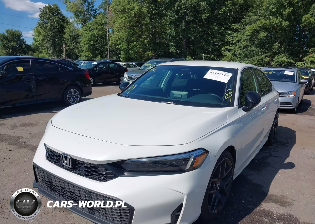 2025 Honda Civic Sport VIN:2HGFE2F57SH545526 - 6
