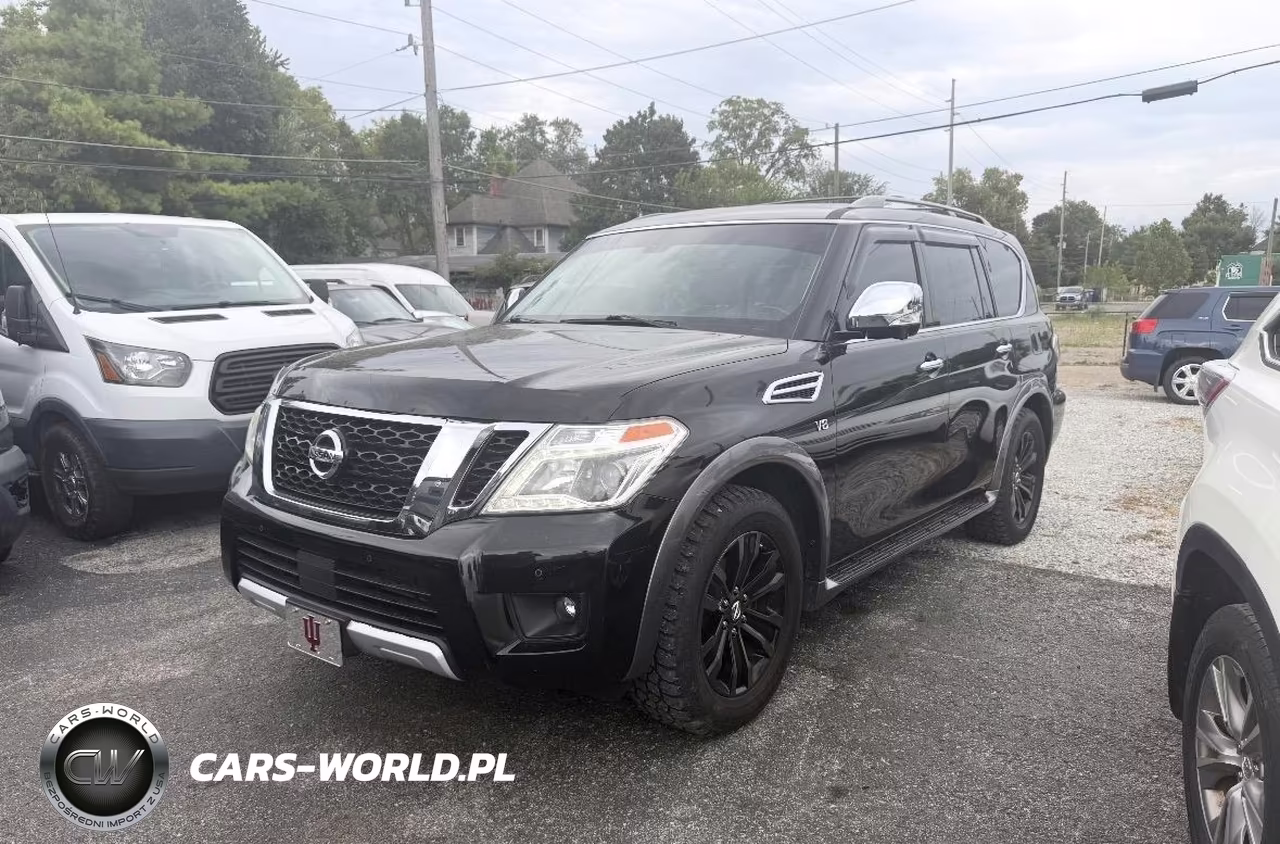 2017 Nissan Armada Platinum VIN:JN8AY2NE1H9707312 - 2