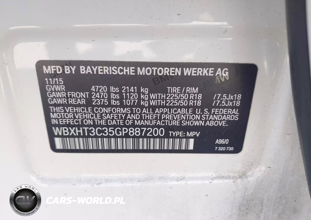 2016 BMW X1 xDrive28I VIN:WBXHT3C35GP887200 - 9