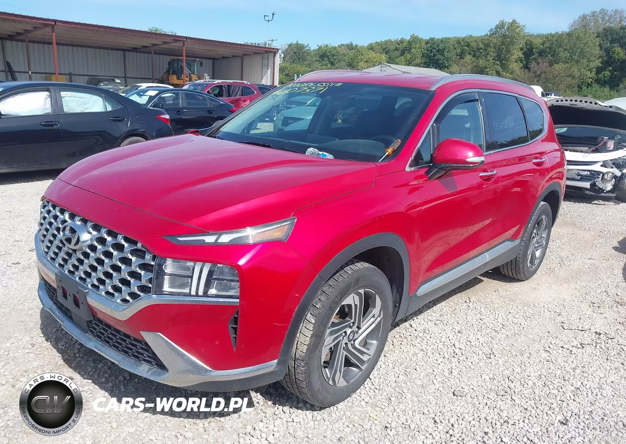 2021 Hyundai Santa Fe Sel VIN:5NMS64AJ1MH303719 - 2