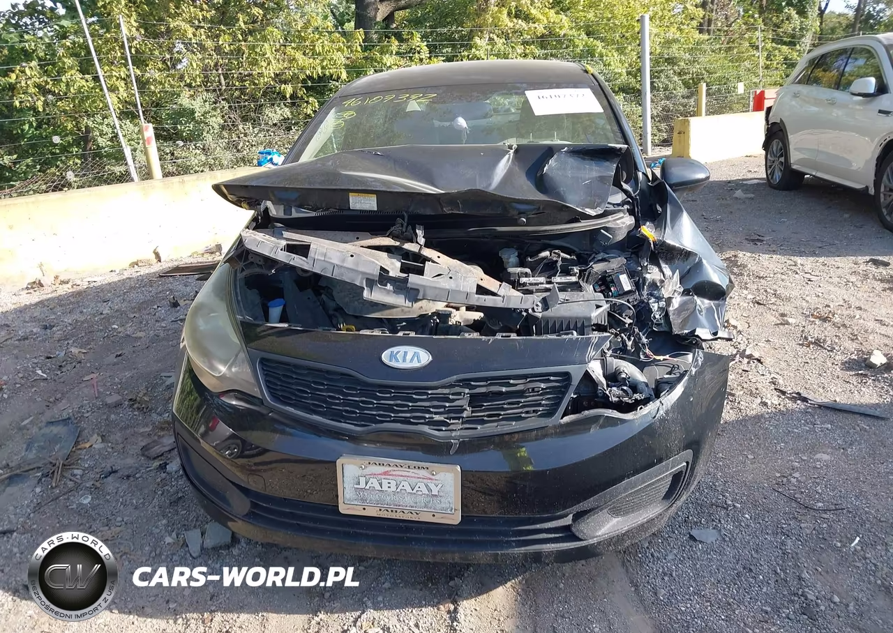 2013 Kia Rio Lx VIN:KNADM4A35D6123959 - 12