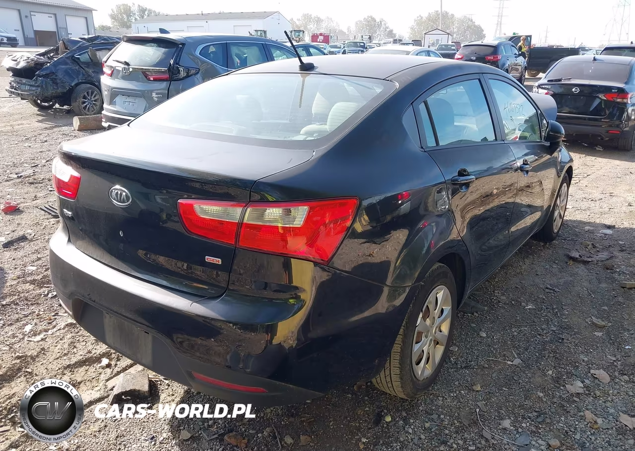 2013 Kia Rio Lx VIN:KNADM4A35D6123959 - 4