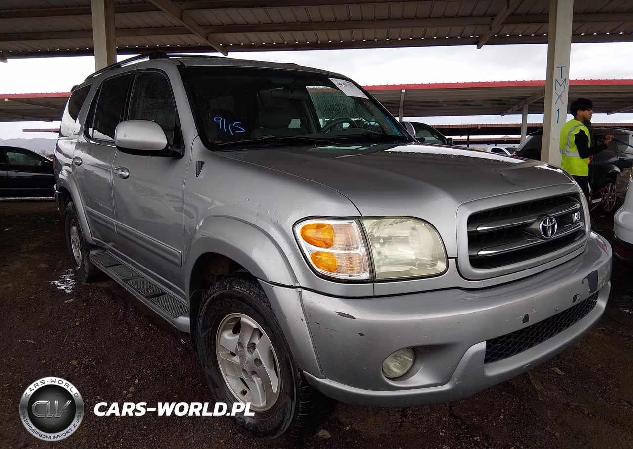 2002 Toyota Sequoia Limited V8 VIN:5TDZT38A82S111814 - 1