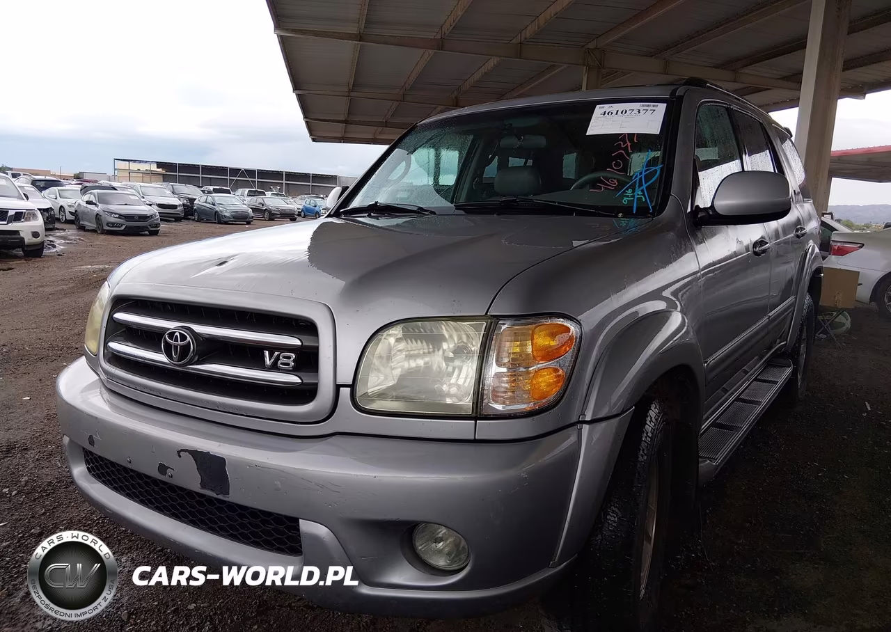 2002 Toyota Sequoia Limited V8 VIN:5TDZT38A82S111814 - 2