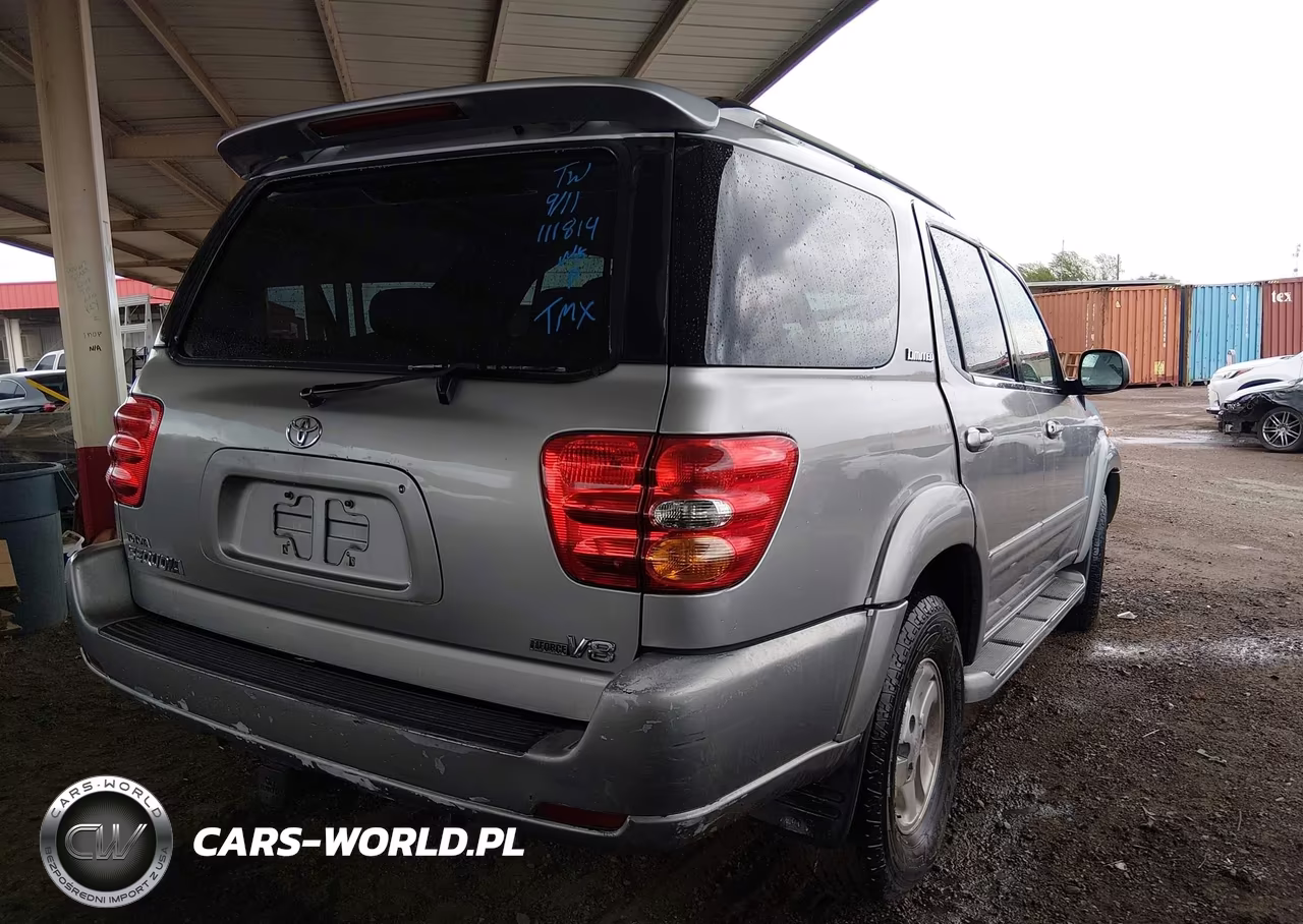 2002 Toyota Sequoia Limited V8 VIN:5TDZT38A82S111814 - 4