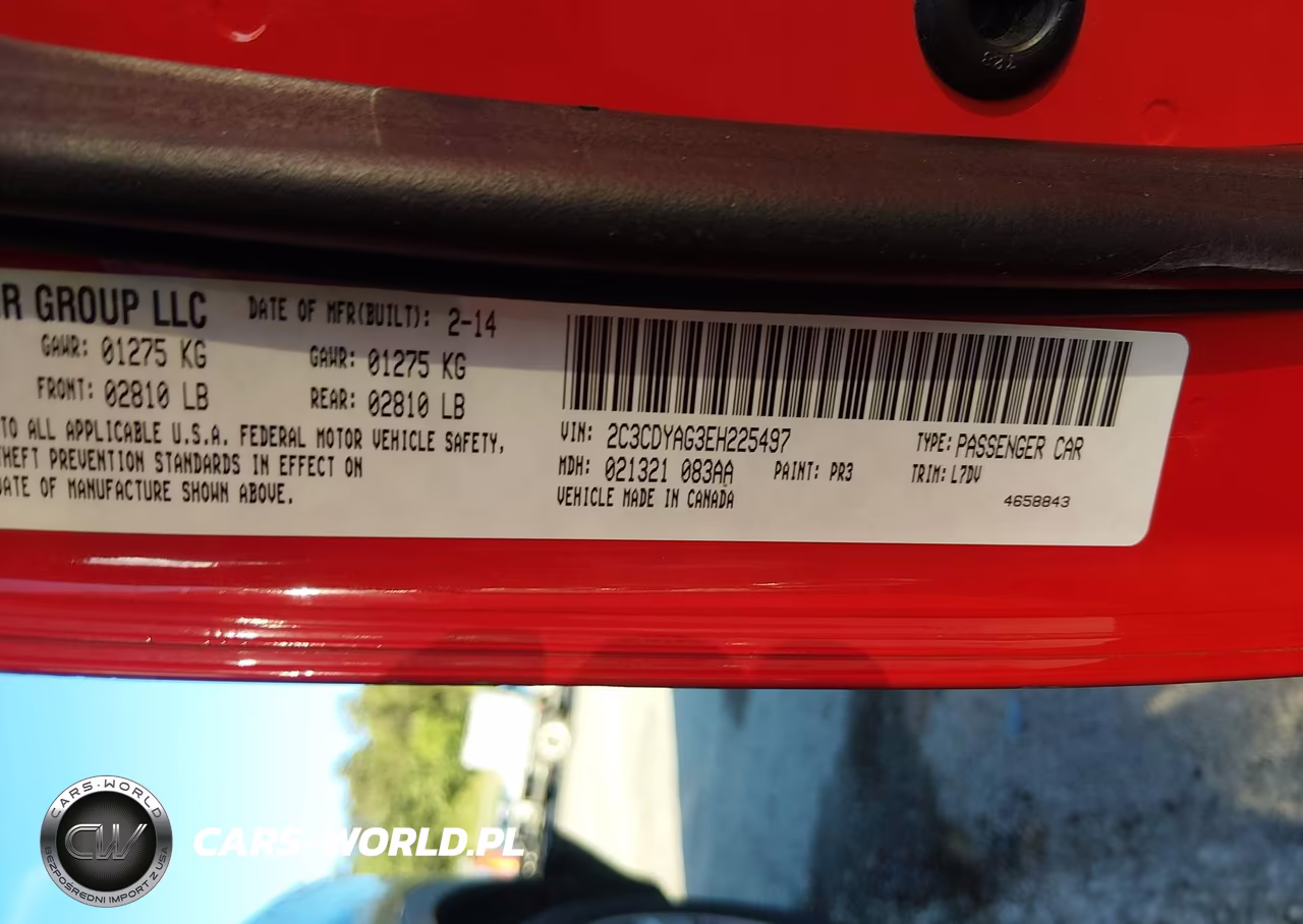 2014 Dodge Challenger Sxt VIN:2C3CDYAG3EH225497 - 9