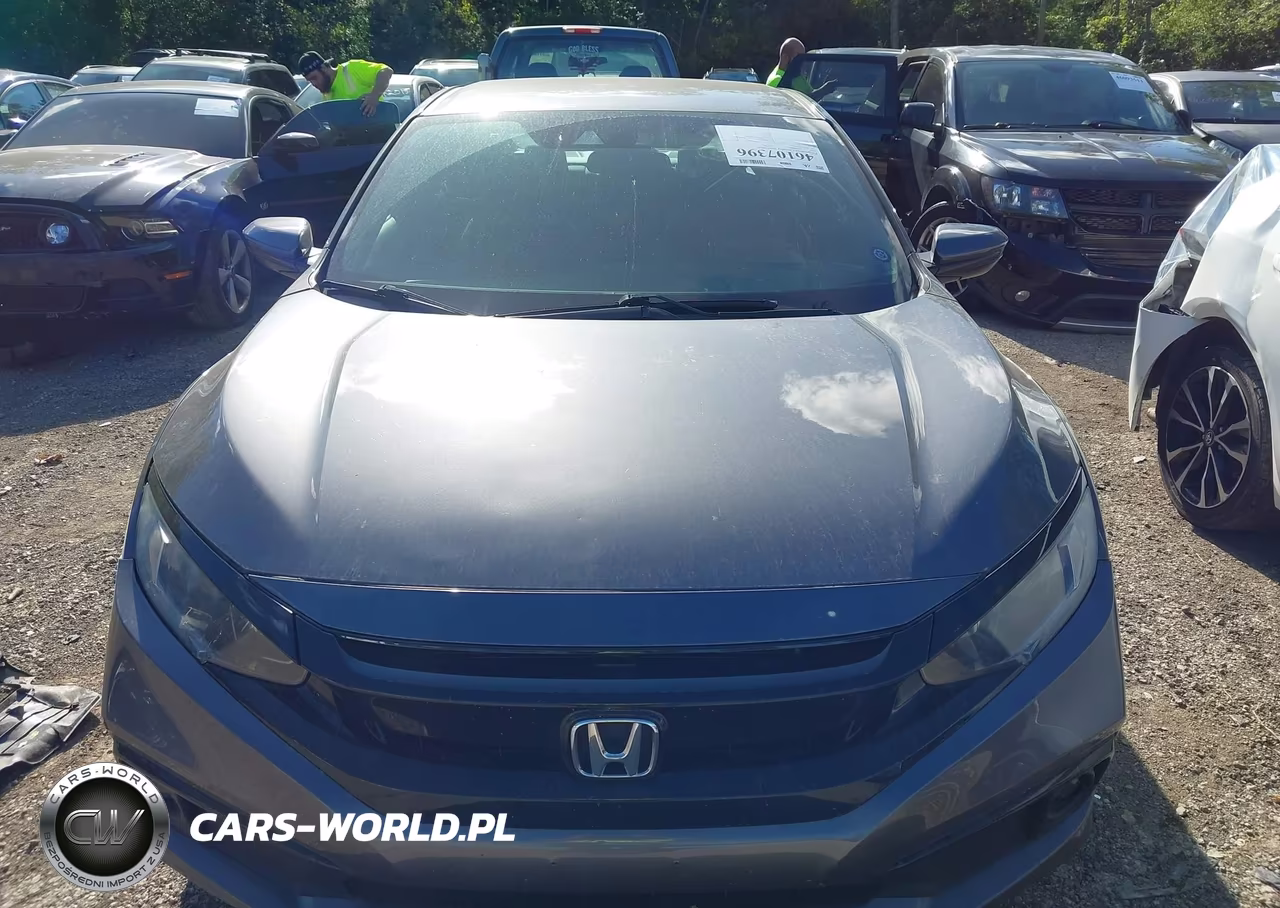 2019 Honda Civic Sport VIN:2HGFC2F80KH572907 - 12