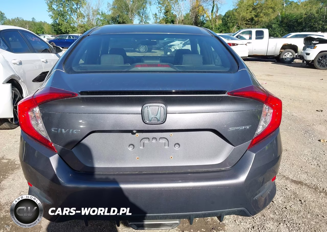 2019 Honda Civic Sport VIN:2HGFC2F80KH572907 - 16