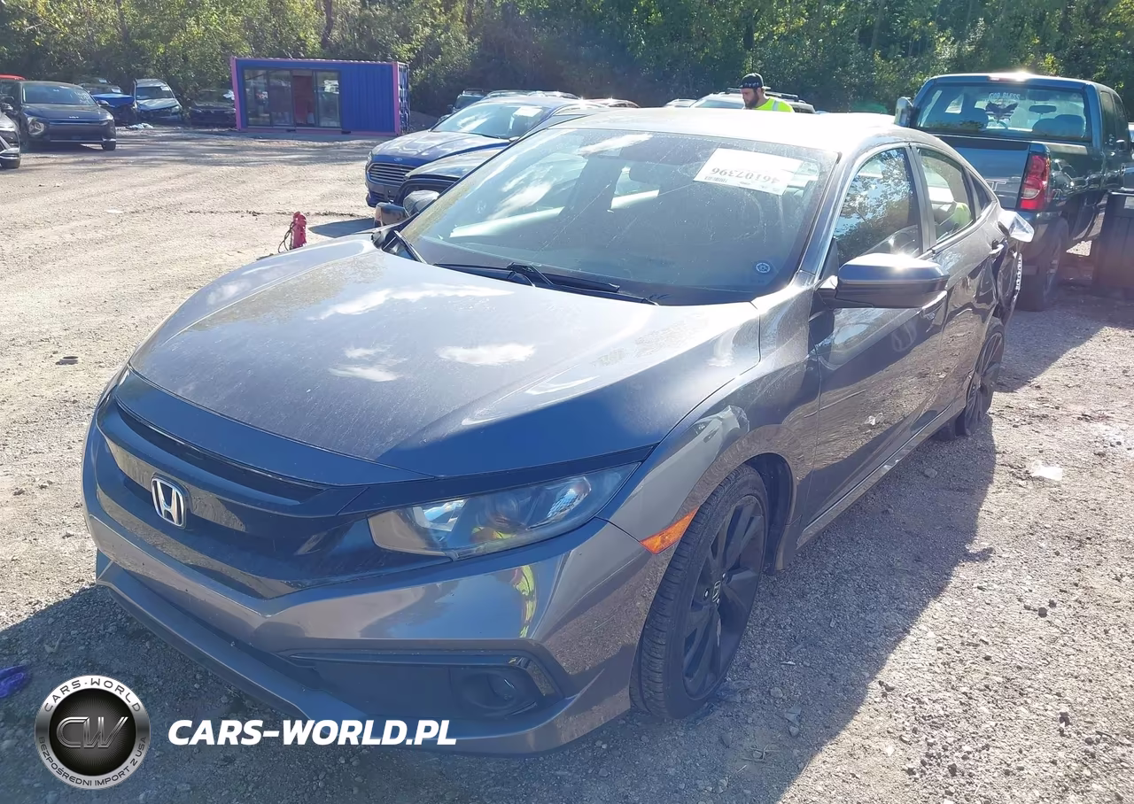 2019 Honda Civic Sport VIN:2HGFC2F80KH572907 - 2