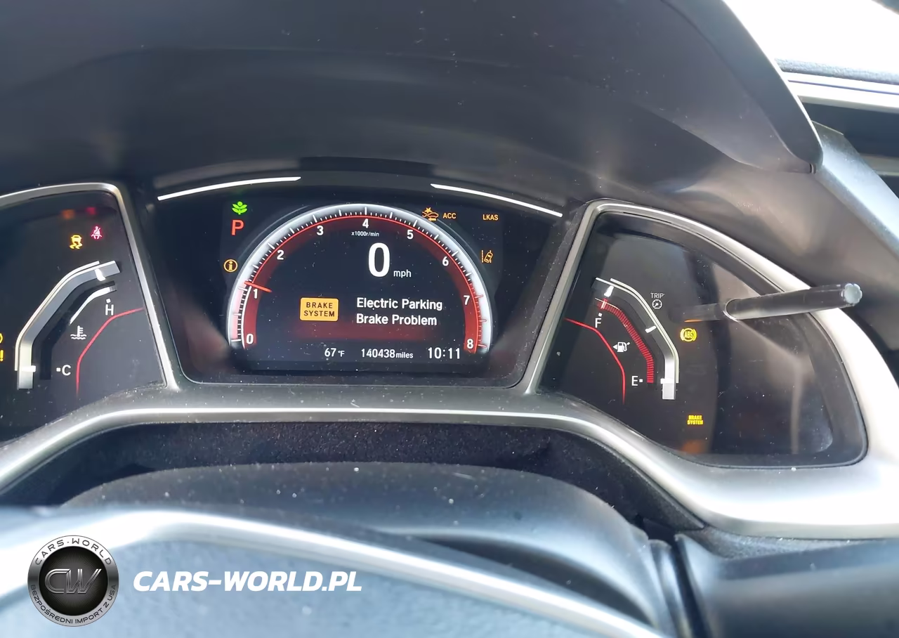 2019 Honda Civic Sport VIN:2HGFC2F80KH572907 - 7