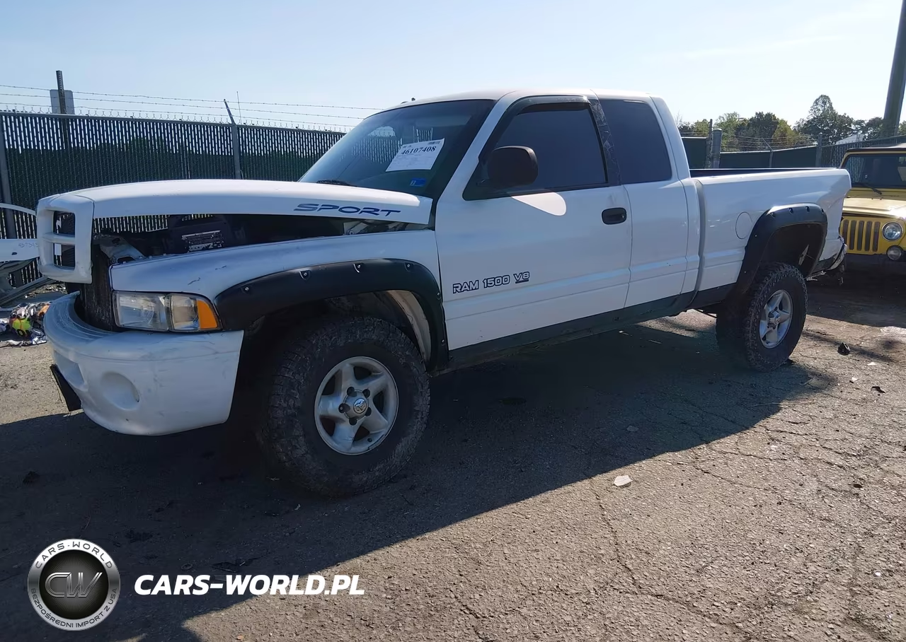 2000 Dodge Ram 1500 St VIN:3B7HF13Z2YM207631 - 2